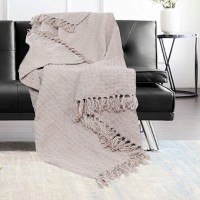 Lightweight blanket waffle throw for couch bed Images