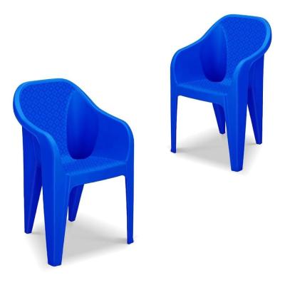 Blue Plastic Chairs, Durable, long lasting, authentic,  Images