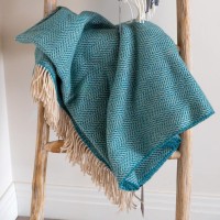 Cashmere Wool Blanket Patterns with fringed edges Images