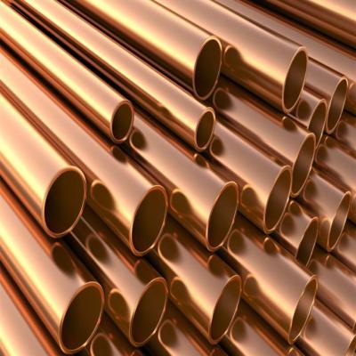 Copper Water Pipes, Round shape, brass material Images
