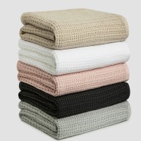 Cotton Waffle Blankets, Comfort and Warmth Images