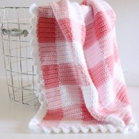 Crochet Blanket Baby, Portable Size Lightweight Images
