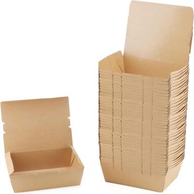 Disposable Cardboard Food Packaging Box, Single-use,  Images