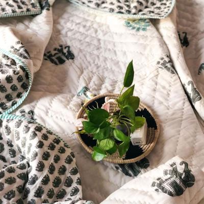 Elephant Jaipuri Quilt Perfect Use In Summer Images