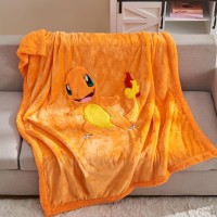 Embroidered Fleece Blanket, microfiber fabric Images