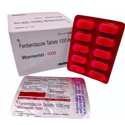 Fenbendazole 1000 Mg Tablet, High-dose dewormer,  Images