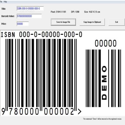 Flexicode Barcode Generator Software, Custom layout,  Images