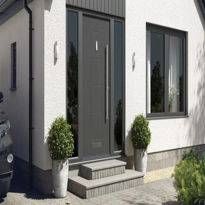 Grey Front Door, Exterior surface & smooth interior ,  Images