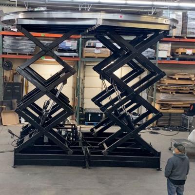 Hydraulic Stage Lift, Several Different Features,  Images