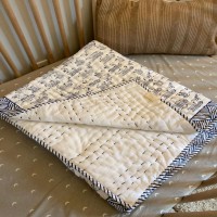 Kantha quilt baby blanket, comfortable and warm Images