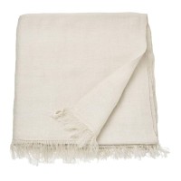 Linen Blanket Throw, washable and durable Images
