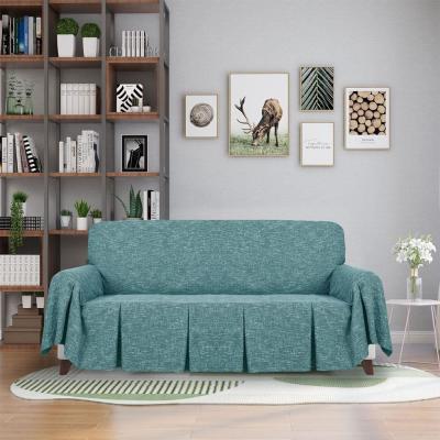 Linen Sofa Plain Cover, Washed for maximum softness,  Images
