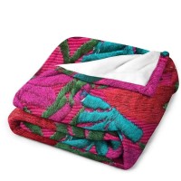 Mexican Embroidered Blanket, Anti-Pill Washable Images