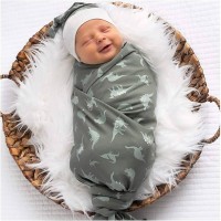 Newborn baby wrap blanket, lightweight & breathable Images