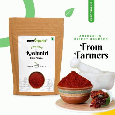 Organic Kashmiri Lal Mirch Powder, Mild Flavor,  Images