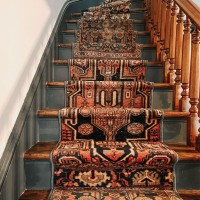 Oriental Stair Runner Carpet 100% Heat set Olefin Images