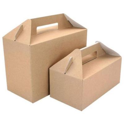 Plain Cardboard Food Packaging Box, Unbranded single,  Images