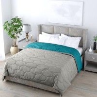 Plain Double Bed Ac Blanket, Lightweight, Reversible Images