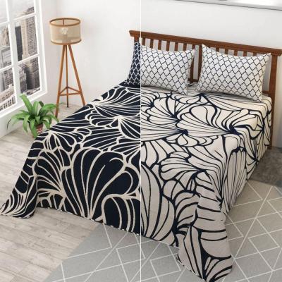 Printed fiber Double Bed Quilt thick and cozy Images