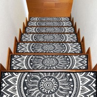 Printed Stair Runner Carpet ‎Fade and stain resistant Images