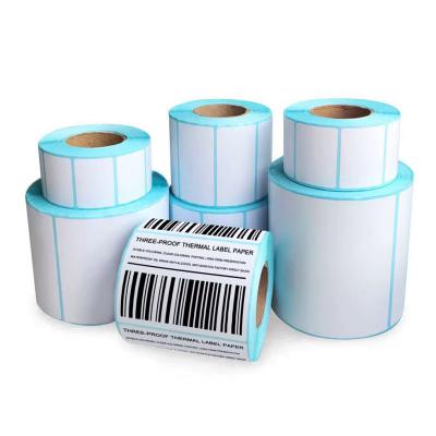 Resistant Barcode Sticker Roll, Synthetic paper,  Images