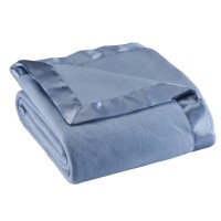 Lightweight and cozy folding silky edge blanket Images