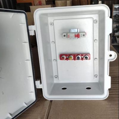 Smc Pole Electrical Box, Simens grey, bottom side,  Images