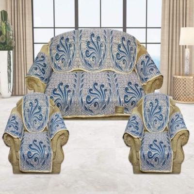 Sofa Cover Cotton Cloth, Beautiful color combination,  Images