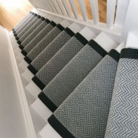 Stair Runner Herringbone Carpet Multiple layer Images