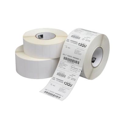 Synthetic Barcode Sticker Roll, Resistant to chemicals,  Images