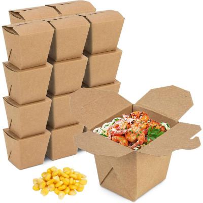Takeout Cardboard Food Packaging Box, Foldable lock top,  Images