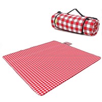 Traditional Picnic Blanket Moistureproof performance Images