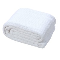White Cellular Blanket, Skin-friendly fabric Images