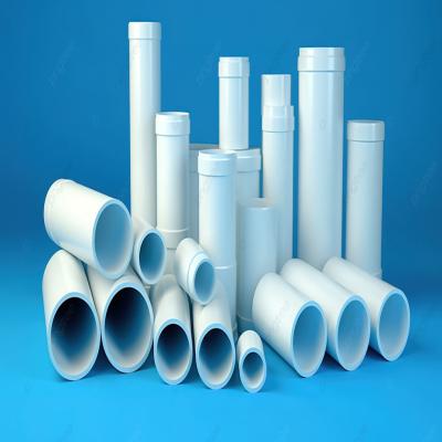 White PVC Pipe plumbing Joint, qualified, residential Images