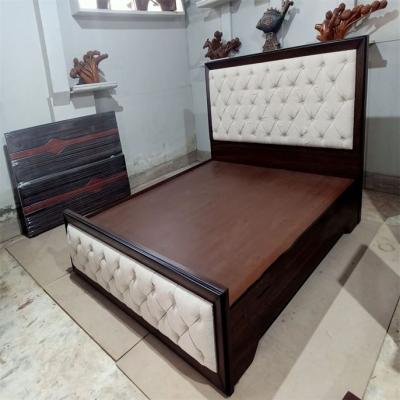 Wooden Cushion Bed, Surface finishing, durable Images