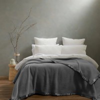 Smooth texture Wool Blanket Queen, Heavyweight Images