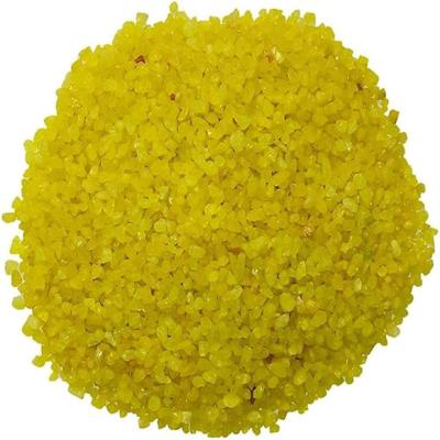 yellow silica sand, Naturally tinted grains,  Images