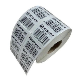 100 GSM QR Code Barcode Labels, Coated paper