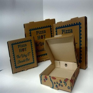 11 Inches Pizza Box, Balanced size flat pack
