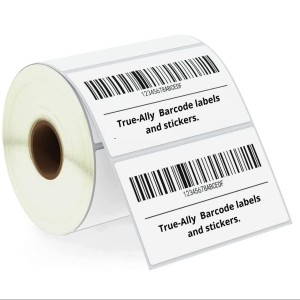 120 GSM Matte Barcode Stickers, Smooth matte finish