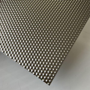 304 Embossed Stainless Steel Sheet, Tactile surface