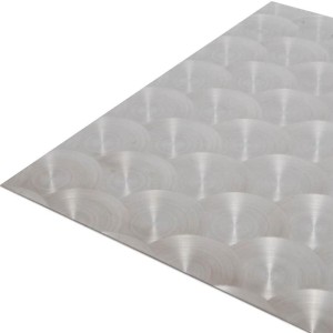 304 Pattern SS Sheet, Anti-scratch, corrosion resistant