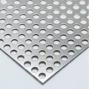 304 Stainless Perforated Sheet, Standard sizes type