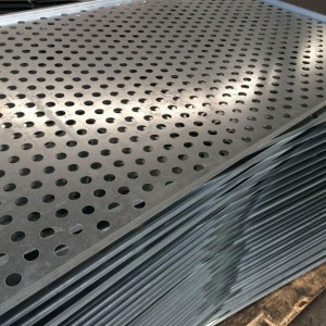 304L Stainless Steel Perforated Sheet, Customized size
