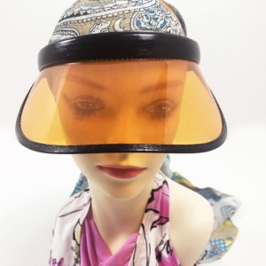 environmental pvc sun visor hat cap for men women
