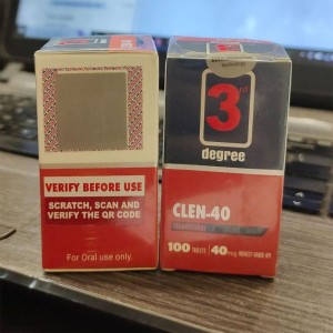 3rd Degree Clenbuterol 40mcg, Fat reduction aid