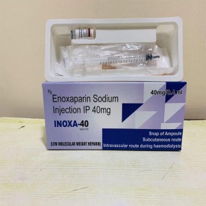 40 mg Enoxaparin Sodium Injection, Low molecular