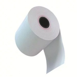 45gsm Thermal Paper Jumbo Roll, White color, receipts usage