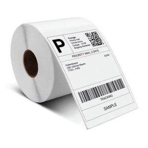 4X6 inch Direct Thermal Shipping Label, Standard
