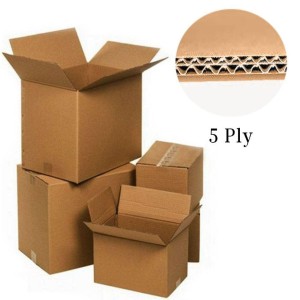 5 Ply Corrugated Box, Extra cushioning for transport